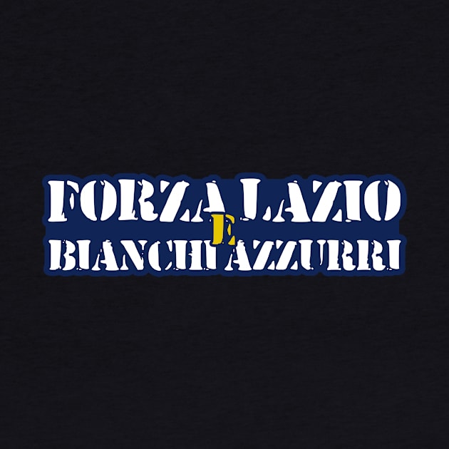 Forza Lazio and Blanchi azzurri by lounesartdessin